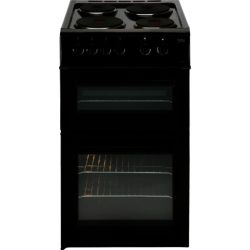 Beko BD533AK 50cm Twin Cavity Electric Cooker in Black